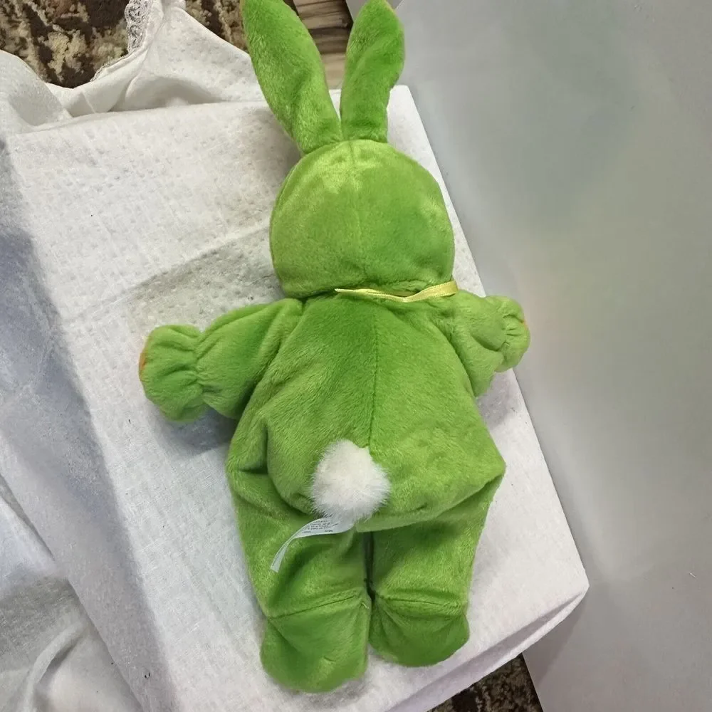 1998 GAC Easter Duck In‎ Green Bunny Suit Plush Stuffed Animal 13